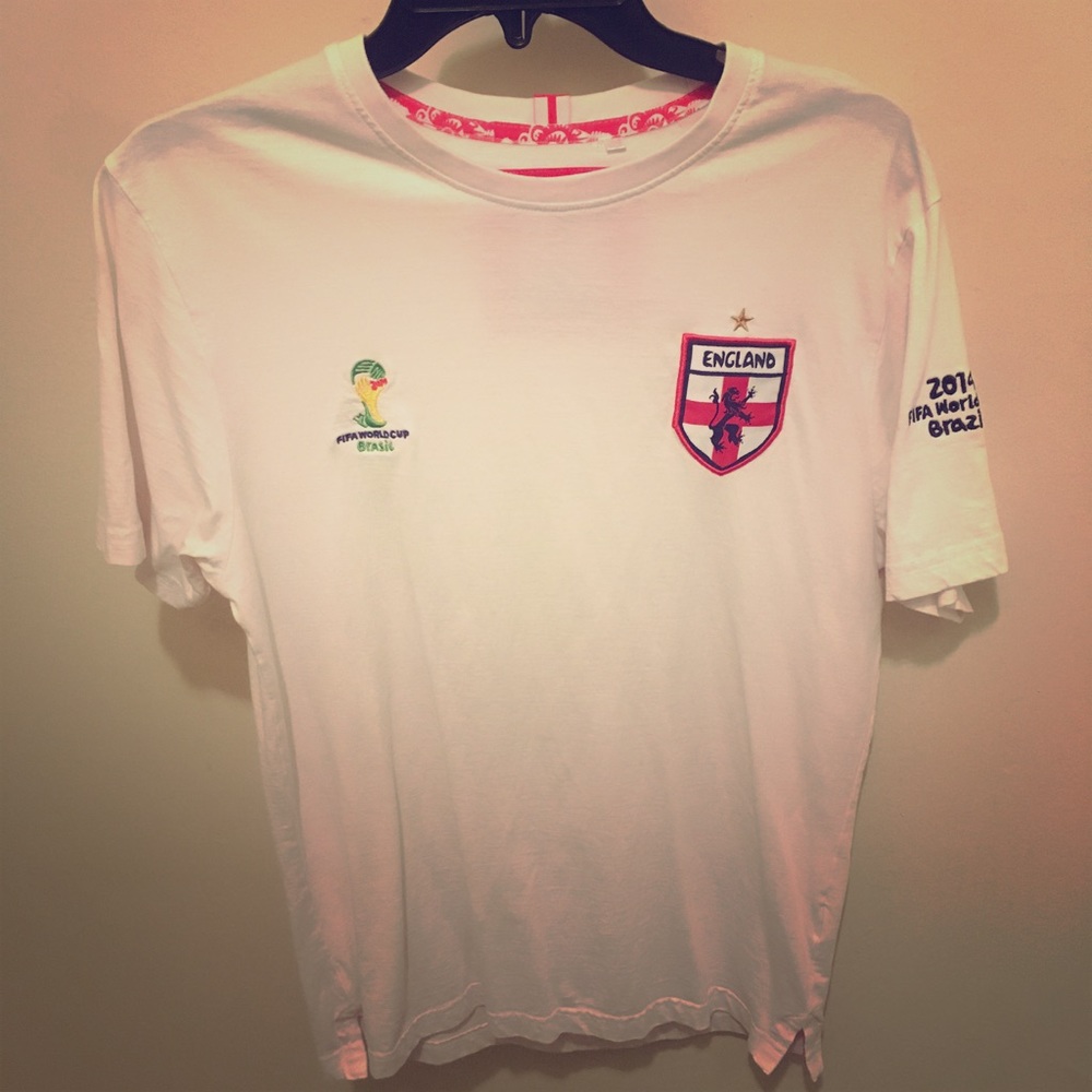 2014 World Cup England Shirt